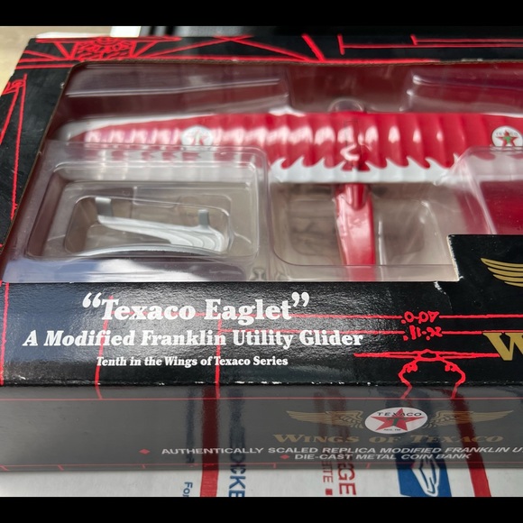 ERTL TEXACO EAGLET GLIDER Franklin Utility modified 10th in series 2002 mfg - Picture 2 of 6
